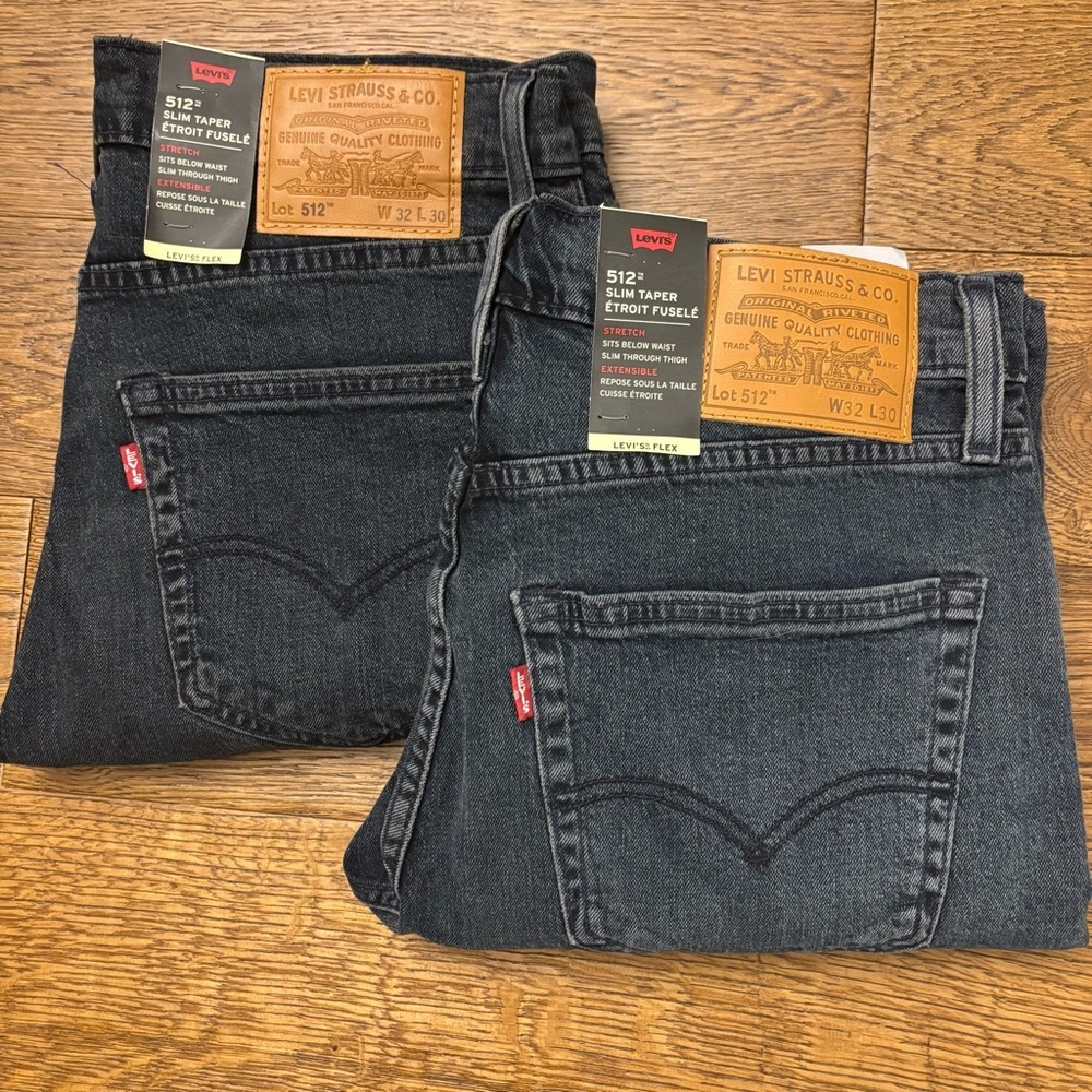 Levi's Premium 512 SLIM TAPER FIT FLEX MEN'S JEANS - Picture 4 of 14